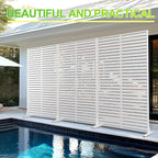 Outdoor Privacy Screen, Freestanding Privacy Fence Panels - Image 3