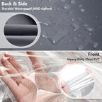 Waterproof Shelf Cover, 600D Heavy Duty Dustproof Storage Wire Rack Covers - Image 4