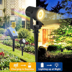 T-SUNUS Christmas Solar Landscape Spotlights 4 Pack Warm White 3000K, Spot - Image 3