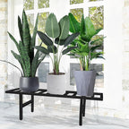 Plant Stand Indoor Outdoor, Heavy Duty Iron Pedestal Stands Metal Plant Stand - Image 2