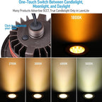 LEONLITE Dia. 4 Inch 5CCT Well Lights Landscape LED In Ground, 5 Color - Image 3