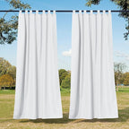 NICETOWN 2 Panels Waterproof Outdoor Curtains by NICETOWN