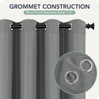 Outdoor Curtains for Patio Waterproof 6 Panels - Image 5