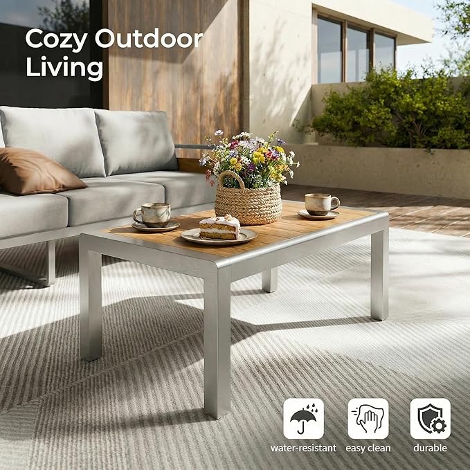 ZANDOR Outdoor Aluminum Patio Furniture - Image 7
