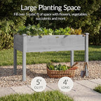 Best Choice Products 48x24x30in Raised Garden Bed, Elevated Wood Planter Box - Image 3