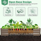 ONCEMORE Galvanized Raised Garden Bed - Image 5
