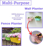 LaLaGreen Rail Planter Outdoor Plants Small and Cute Metal Iron Strawberry - Image 6