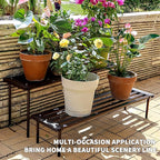 SBDSBD OUTEROOM Metal Plant Stand, Rust-proof Aluminum Flower Pot Stand - Image 2