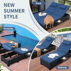 WAROOM Outdoor Chaise Lounge Chairs - Image 7