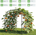DoCred Garden Arch Trellis for Climbing Plants, 88 Inch Large Garden Trellises - Image 5