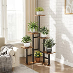 Corner Plant Stand Indoor, 6 Tiered Corner Plant Shelf Flower Stand - Image 2
