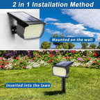Solar Spot Lights Outdoor Waterproof IP65, 12 Pack Landscape Spotlights - Image 5
