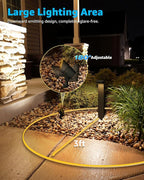 SUNVIE LED Low Voltage Landscape Lighting Kit 12V-24V Aluminum Low Voltage - Image 4