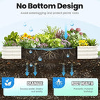 Quictent Galvanized Raised Garden Bed Kit, Ground Planter Strengthened by - Image 5