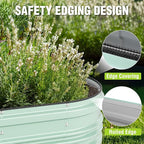 WORKPRO 2PK 4x2x1ft Galvanized Raised Garden Bed Set, Rust & Corrosion - Image 5