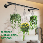 2 pcs Hanging Planters Rod, Plant Hanger Indoor - Image 7
