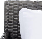 Safavieh Outdoor Collection Cadeo Grey Brown/White Cushion Daybed PAT7500C - Image 10