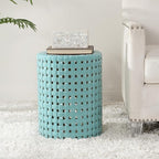 SAFAVIEH Home Collection Sayre Robins Egg Blue Ceramic 18-inch Decorative - Image 2