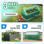 Quictent Raised Garden Bed Galvanized Raised Beds - Image 3
