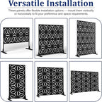 Outdoor Privacy Screen, Freestanding Privacy Fence Panels - Image 4