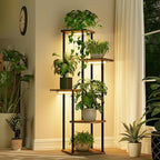 Bamworld Tall Plant Stand Indoor - Image 6