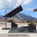 PURPLE LEAF 8.2' X 11.5' Tilting Patio Umbrella - Image 2