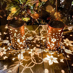 2 Pack Solar Lanterns Outdoor Waterproof Hummingbirds Birthday Gifts - Image 8