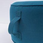 QILLOWAY Indoor/Outdoor Inflatable Stool, Round Ottoman, All Weather Foot Rest - Image 6