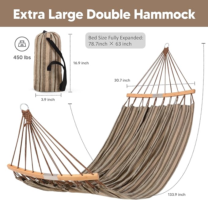 SUNCREAT Hammocks Double Hammock - Image 4