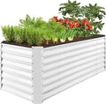 Best Choice Products 8x2x2ft Raised Outdoor Metal Garden Bed, Deep Root Box by BestChoiceProducts