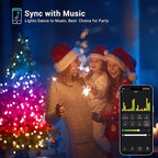 Brizled Pro Smart Christmas Lights, 66ft 200 LED WiFi Christmas Tree Lights - Image 8