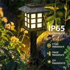 GIGALUMI Solar Outdoor Lights，10 Pack LED Solar Lights Outdoor Waterproof - Image 7