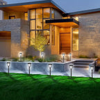 DERAYSION 12 Pack Solar Lights Outdoor, Solar Pathway Lights Auto On/Off - Image 5