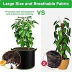NACHLYNN 5-Pack 10 Gallon Grow Bags - Image 5