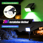 Solar Spot Lights Outdoor Color Changing, 7 Modes Auto On/Off Solar Landscape - Image 6