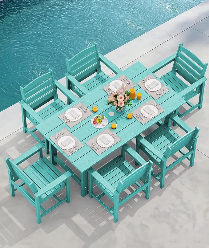 SERWALL 8-Piece Patio Dining Sets - Image 8