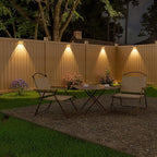 NIORSUN Solar Fence Lights, 8 Pack Solars Deck Light, Warm White Color - Image 2