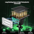 Solar Spot Lights Outdoor with 60 LED & Auto On/Off, 2 Pack Solar Lights - Image 2