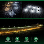 Super Bright Solar Lights Outdoor Waterproof-10 Pack, Dusk to Dawn Up to 12 Hrs - Image 4