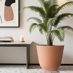 WORTH Garden Round Large Planter Pot 1-Pack, 17.5" Dia x 15.5" H - Image 3
