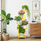 TOSKING 5 Tier Tall Plant Stand Indoor Outdoor, Heavy Duty Corner Shelf - Image 2