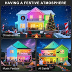 150FT Permanent Outdoor RGB Lights - Image 5