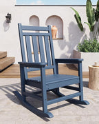 GarveeLife Poly Lumber Rocking Chair Outdoor Set of 4 - Image 5