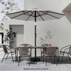 AreShark 9 FT Patio Umbrella for Outdoor, Outdoor Table Umbrella - Image 6
