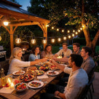RTTY Dense-Glow Outdoor String Lights 50ft, G40 Led Patio Globe Lights - Image 7