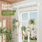 Bamworld Hanging Planters for Indoor Plants Plant Hanger Indoor Hanging Plant - Image 3