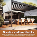 Universal Pergola Replacement Canopy Outdoor Canopy Shade Cover Waterproof - Image 6