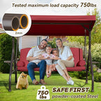 3 in 1 Outdoor Porch Swing - Image 2