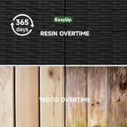 EasyUp 30 Gallon Resin Deck Box, Patio Outdoor Deck Box - Image 7
