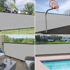 Windscreen4less Privacy Fence Screen Heavy Duty Windscreen Fencing Mesh Fabric - Image 7